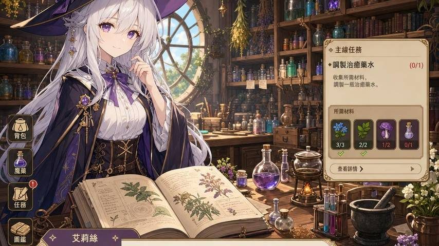魔女秘药 剧情互动 画面 3