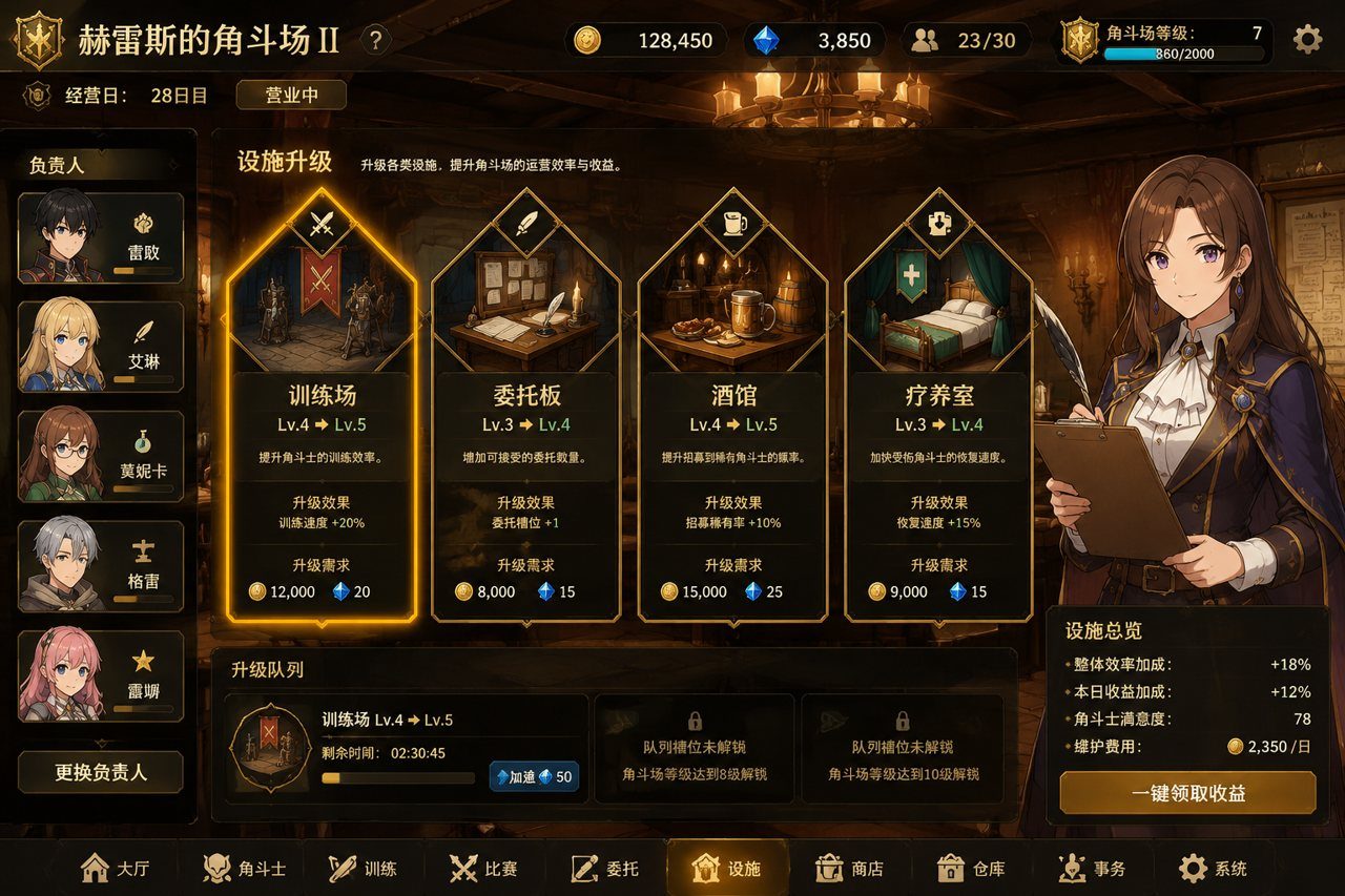 赫雷斯的角斗场Ⅱ 经营SLG 详情图 6