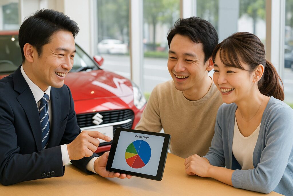 スイフトのシェアは?