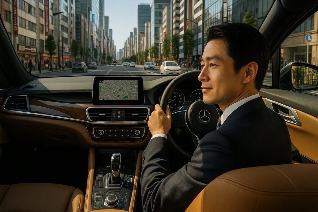 高級車レンタカーを東京で借りる場合