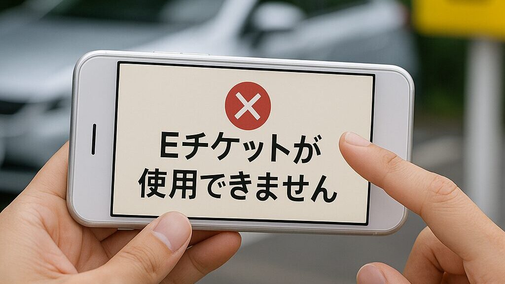 eチケットが使えないケースとは?